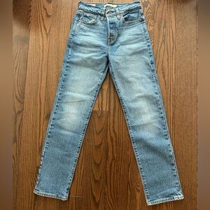 levi’s wedgie straight jeans